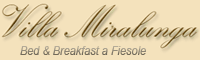 Villa Miralunga B&B Bed and Breakfast a Fiesole camere con vista panoramica su Firenze